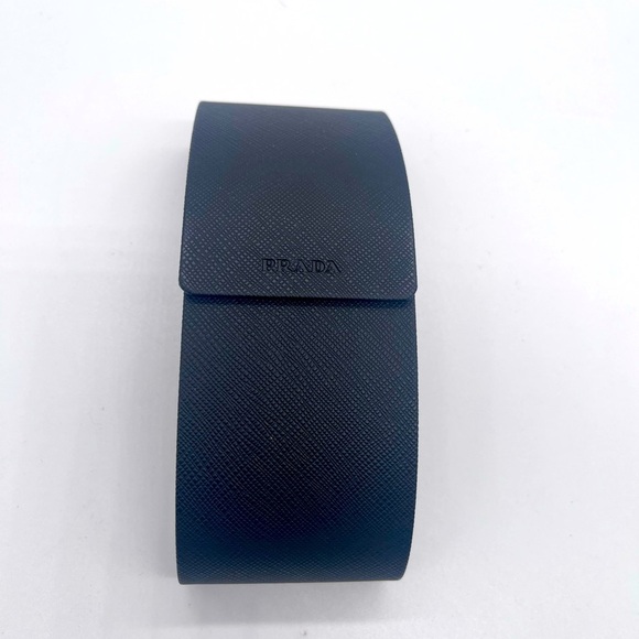 Prada Black Leather Sunglasses Case Brand new with a box main image 4